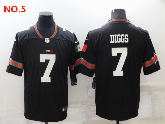 Men's Dallas Cowboys #7 Trevon Diggs Jerseys NO.5;